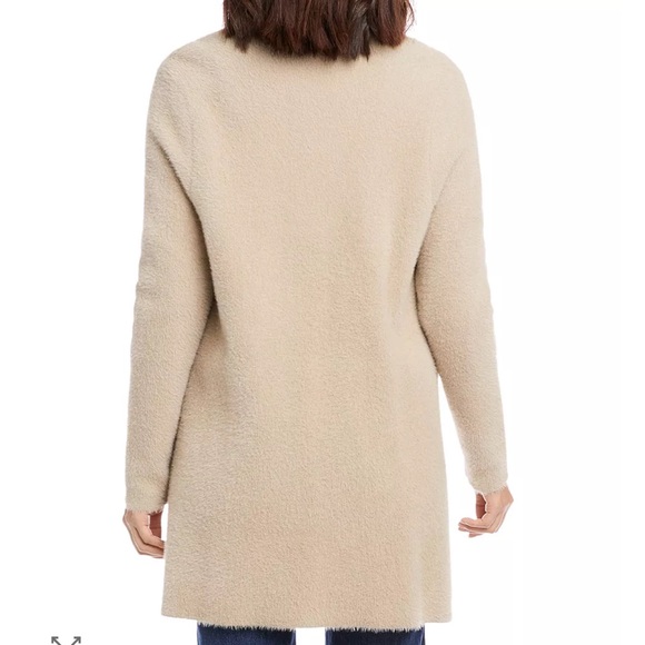 Karen Kane Notch Collar Sweater Coat - Picture 3 of 10